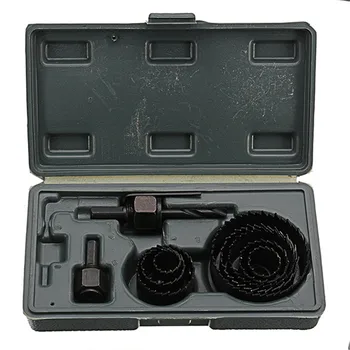 

Brand New Durable 11pcs 19-64mm Tooth Hole Saw Cutting Tool Kit Wood Working Cutter Drill Bit Set