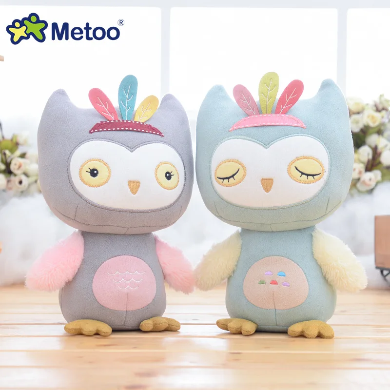 Decorative Owl Dolls Plush Stuffed Toy Baby Bedroom Decoration Kids Toy For Girls Boy Owl Bunny Soft Toy Girl Room Decor Dog Toy