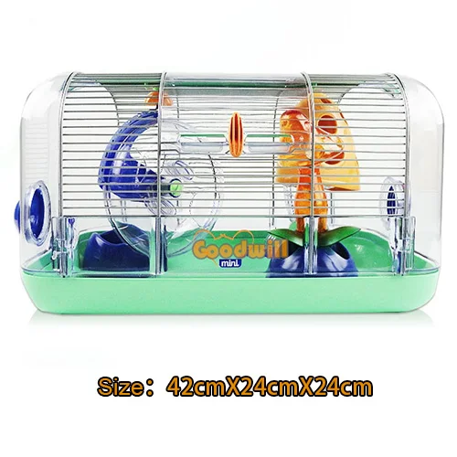 Большой хомяк клетка обитания playgound залить Guinea Pig suite Cage Хрустальные Роскошные cavy