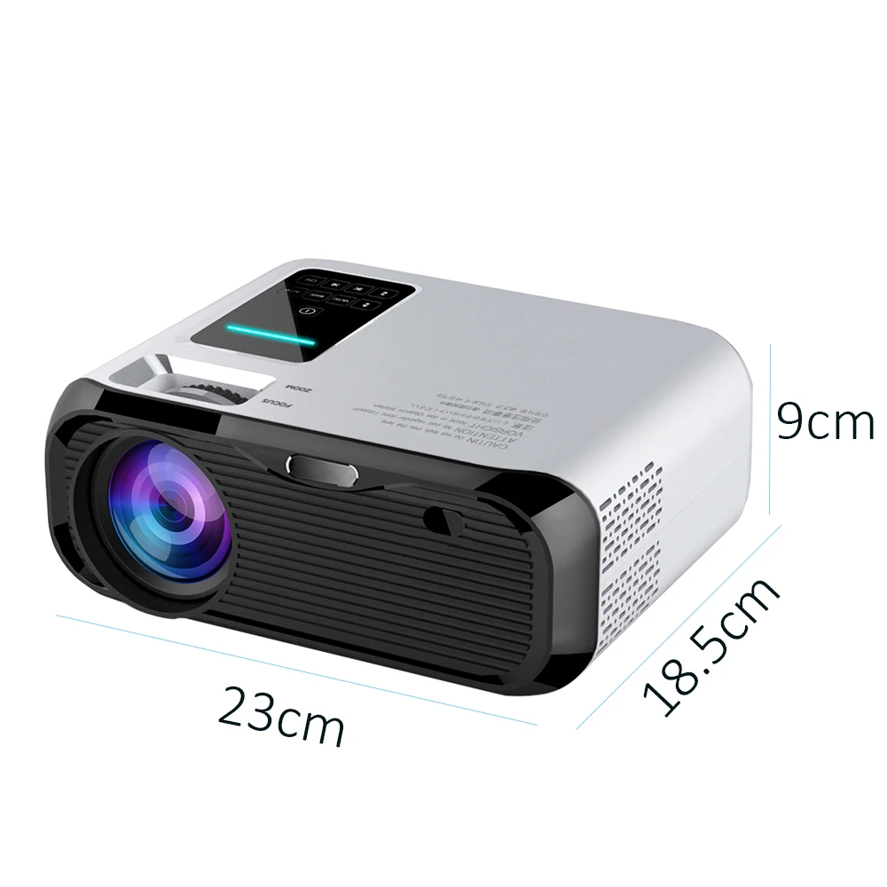 Мультимедийный проектор Smartldea 720P HD Wi Fi 1280*720P зеркальный светодиодный мини