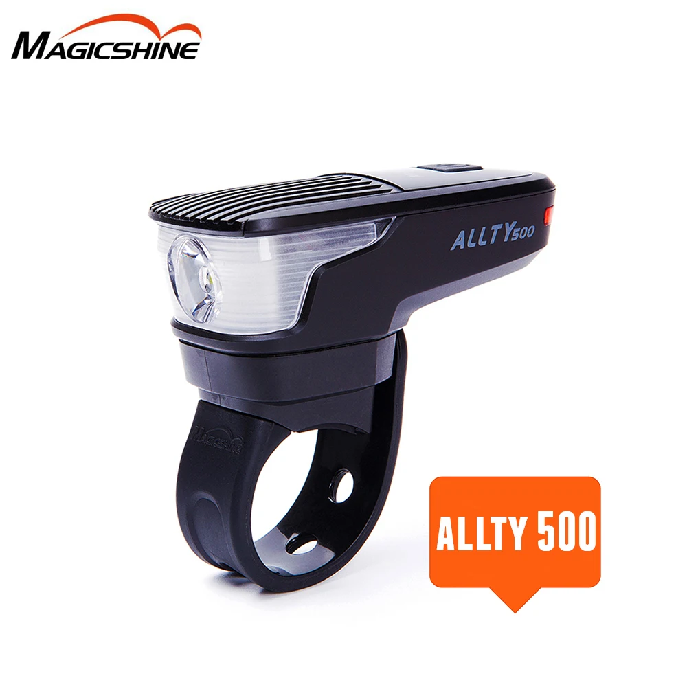 Magicshine ALLTY 500 велосипед светильник USB Перезаряжаемые велосипедный CREE XP L 5 Вт макс