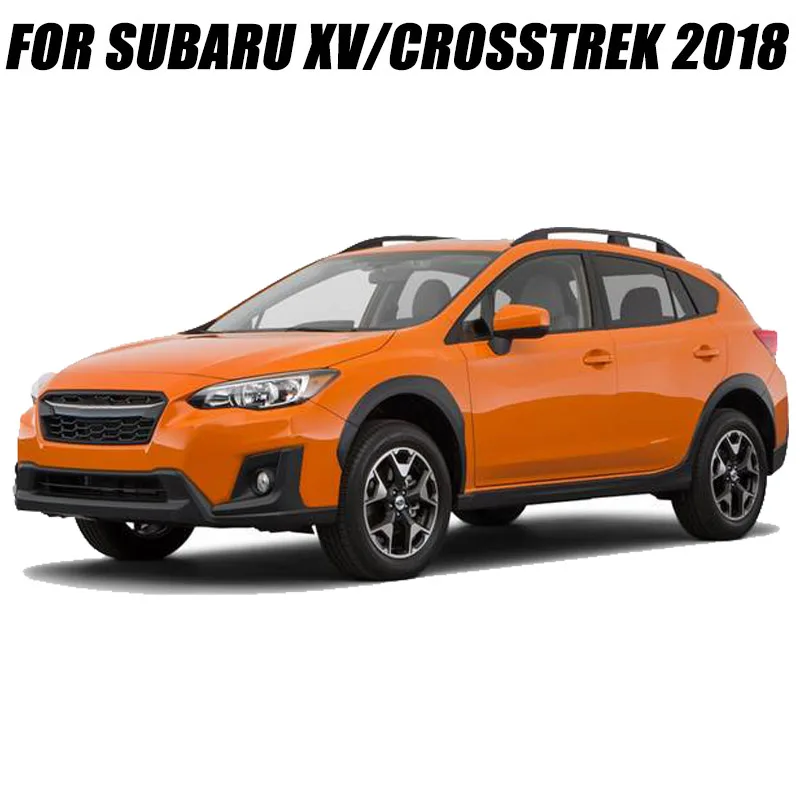 Для Subaru XV Crosstrek 2018 хромированная накладка на ручки задней двери багажника