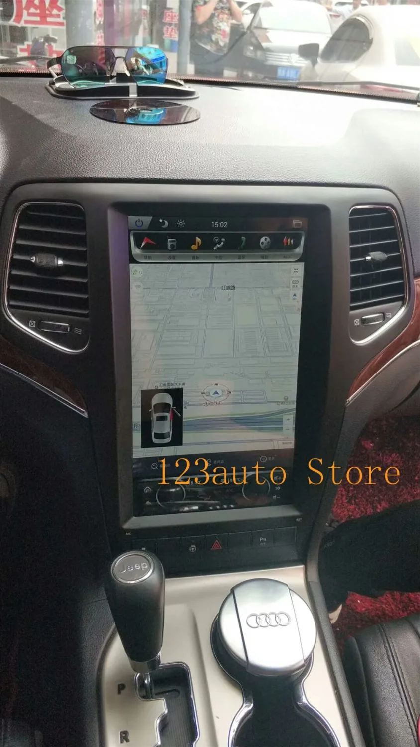 13 3 дюймов вертикальный экран Tesla стиль Android 8 1 автомобильный DVD gps плеер Радио