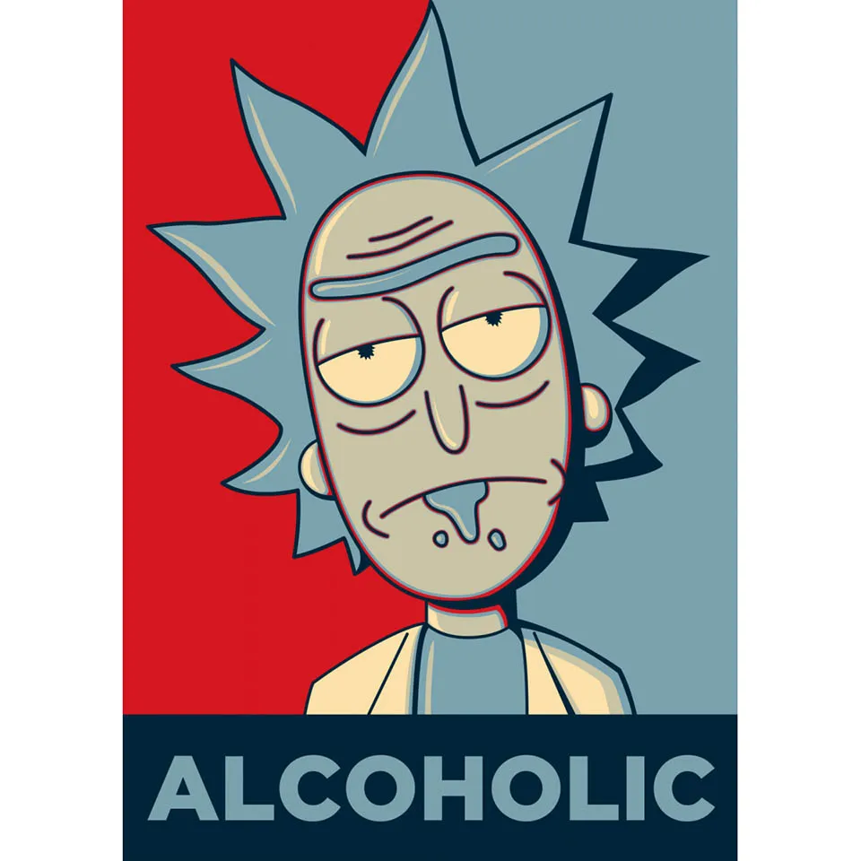 

DIY Diamond Painting Cross Stitch Picture 5d Sale Rick and Morty Full Square Drill Embroidery Mosaic New Year Decoration Gift
