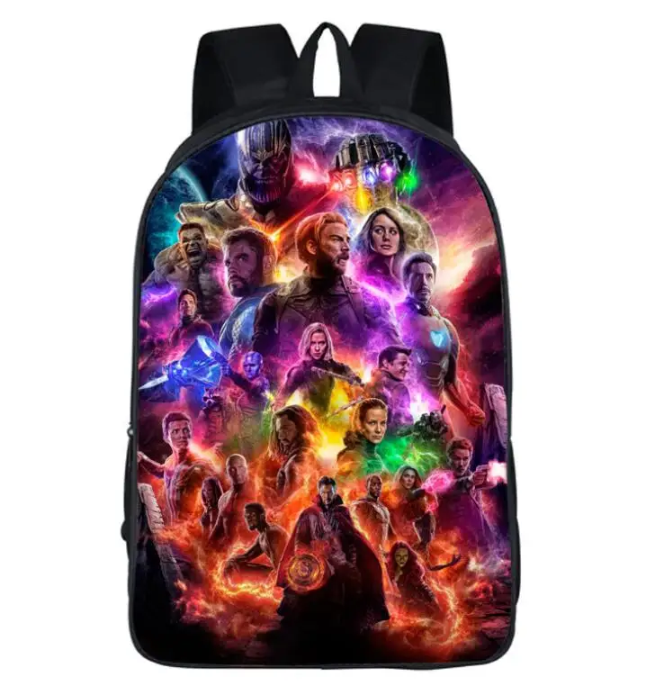 Marvel, супергерой, Мстители, бесконечные войны, mochila, рюкзак, школьная сумка, сумка для путешествий, рюкзак для ноутбука, рюкзак для подростков, мальчиков и девочек - Цвет: photo color