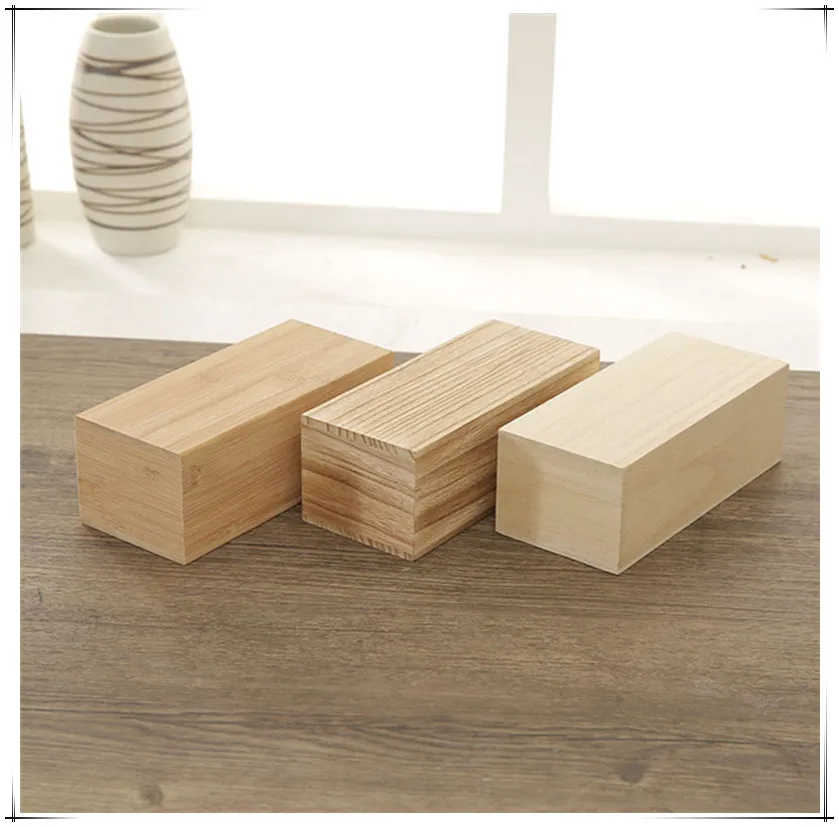 

New DIY Special offer vintage bamboo wooden box rectangular paulownia box desktop storage box jewelry storage box wooden case