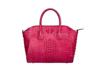 100% genuine crocodile leather skin handbag fashion women tote bag crocodile leather tote