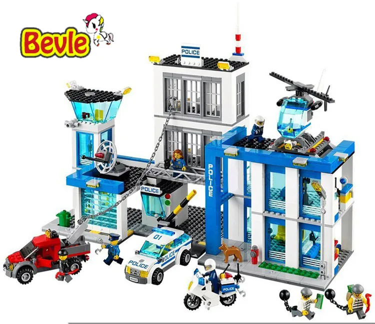

Bela 10424 Urban City Police Police guard Building Block Toys Compatible Legoings City Children Gifts 60047