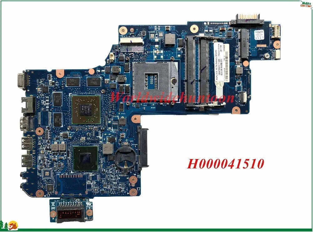 Высокое Качество MB H000041510 для Toshiba Satellite L870 C870 материнская плата ноутбука rPGA988B 7610M