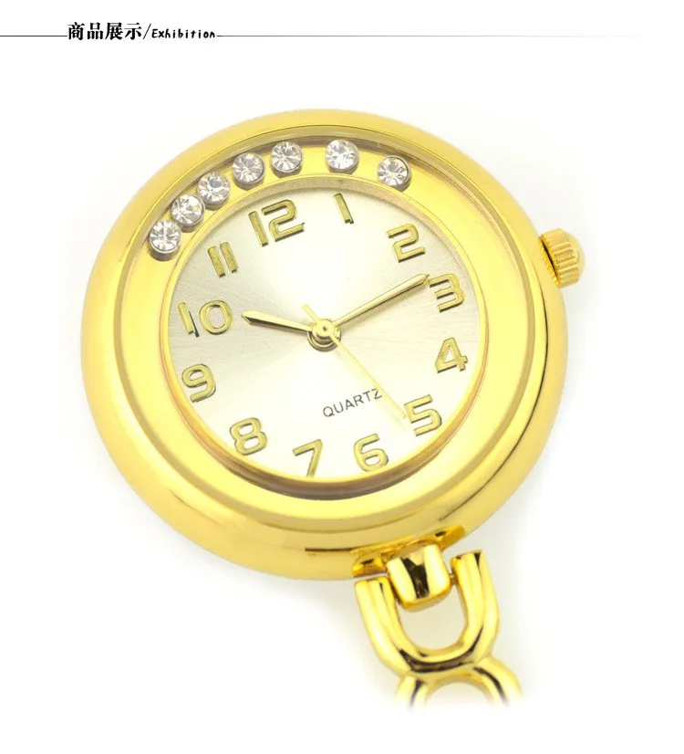 Роскошные медицинские женские карманные часы для медсестры из нержавеющей стали с кристаллами старинные карманные часы женские reloj colgante
