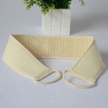 

1PC Unisex Soft Skin Care Exfoliating Loofah Sponge Back Strap Bath Shower Body Massage Spa Cleaning Scrubber Brush body wash