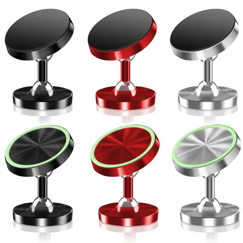 

Magnetic Car Phone Mount, Rotation Car Dashboard Stand Holder Cradle Compatible for iPhone Plus Samsung Galaxy, GPS