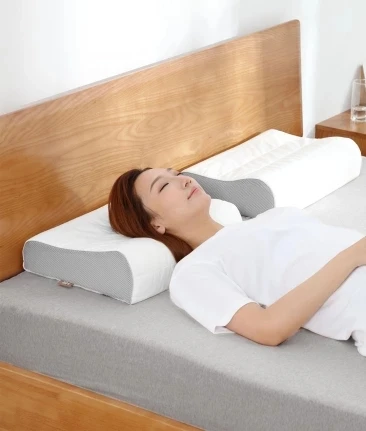 Original xiaomi mijia 8H latex curve neck pillow youth version 50x33x9/11cm8 super soft antibacteri
