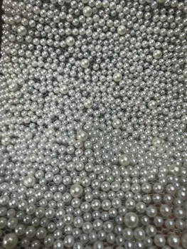 

best quality Sat-12.306 embroidered African Tulle Lace Fabric African French Lace Fabric with embroidery