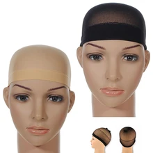 2 шт. эластичная сетка для волос парик Кепки волосы парик сетки вкладыш нейлоновая сетка для волос парик Кепки эластичный парик шапка с сеткой для волос Инструменты для укладки волос Радиоуправляемый квадрокоптер