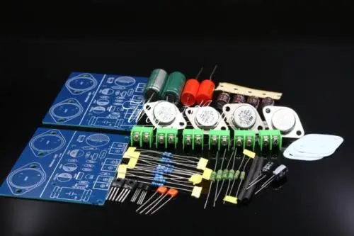 

SC HOOD JLH 1969 Gold seal ST2N3055 10W+10W Class A Stereo Amplifier Kit