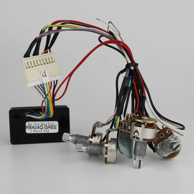 

1 Set Rockbass 2 Band EQ Preamp Circuit For Passive Bass Pickup Made In Korea RBA04Q-GREE