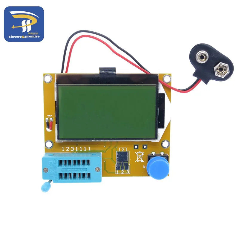 

Mega328 M328 LCR-T4 ESR Meter LCR led Transistor Tester Diode Triode Capacitance MOS PNP/NPN