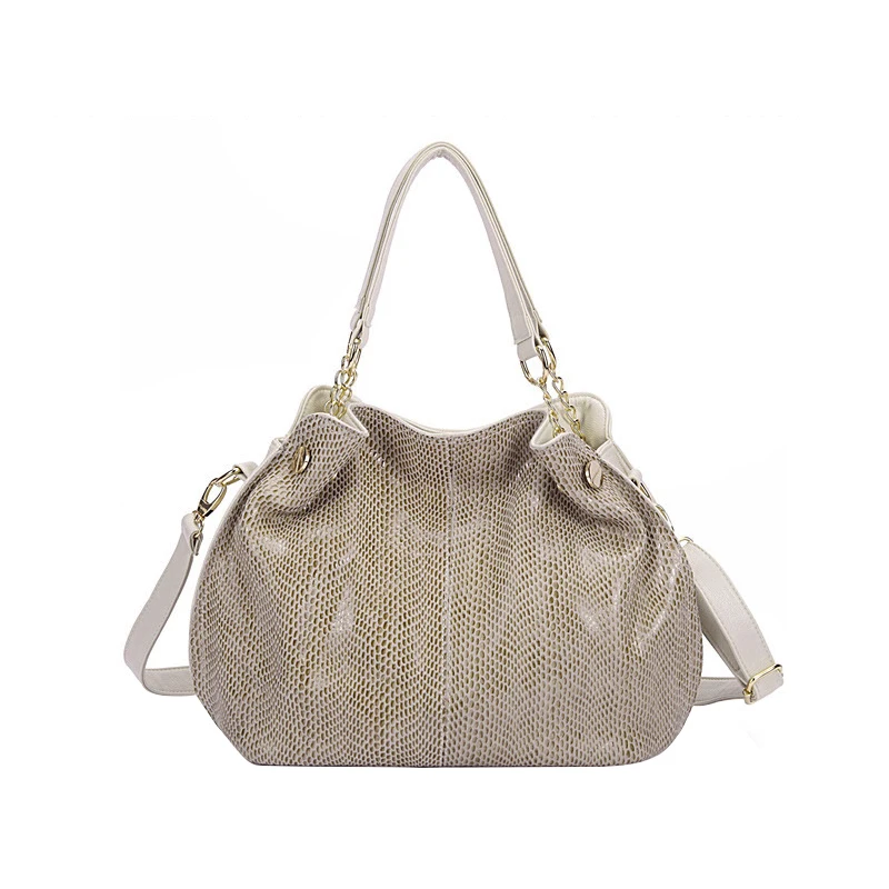

Fashion Serpentine Women's Shoulder Bag Elegant Ladies Work Office Crossbody Bags PU Leather European Bags For Woman