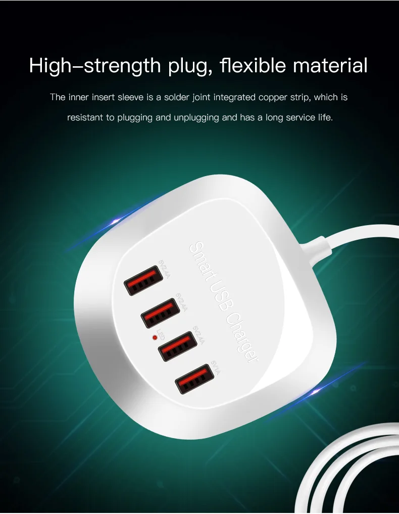 Universal Phone Tablet USB Charger Station (6)