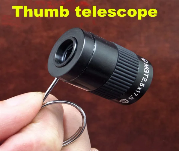 مصغرة تلسكوب الجيب الإبهام أحادي التلسكوبات للخارجية الرياضية التنزه التخييم الصيد hd واسعة الزاوية الرؤية مناظير
