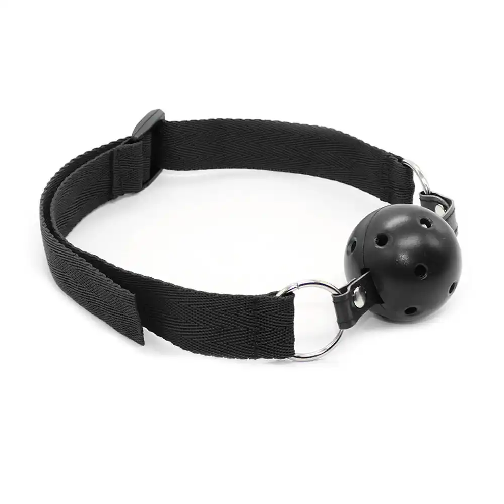 newly sex tool toy mouth ball gag mask set bon
