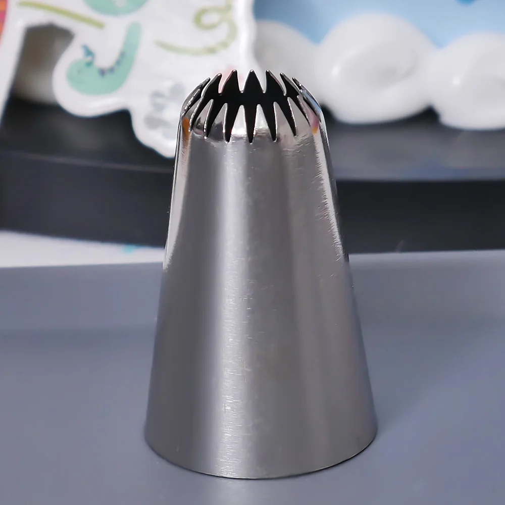 # 195 Cupcake Tube Cake Decorating Nozzles Cake Making Tools Dessert Decorators Baking Pastry Fondant Decor Tips Tools Bakeware # 195 Cupcake Tube Cake Decorating Nozzles Cake Making Tools Dessert Decorators Baking Pastry Fondant Decor Tips Tools Bakeware
