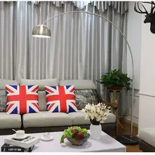 Современные первоклассные мраморные основания S/M/L/XL Размер рыбы Торшер Лампы осветительные приборы для внутреннего использования