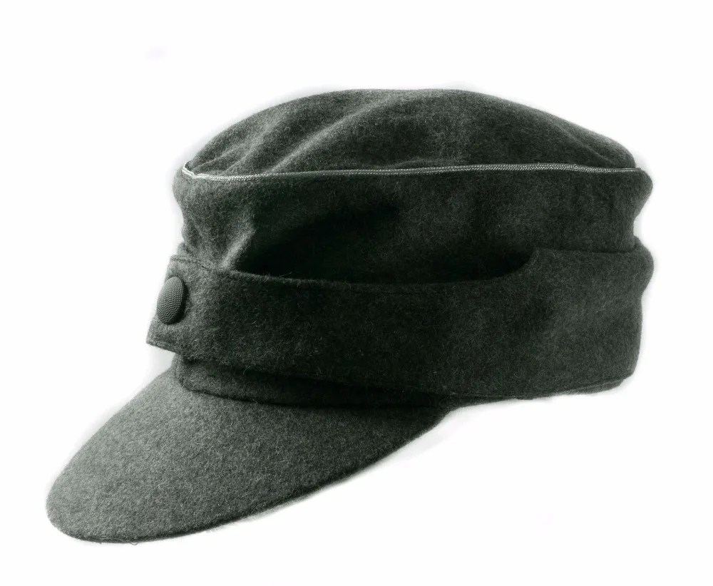 

WWII GERMAN WH OFFICER M44 PANZER WOOL FIELD CAP IN SIZES