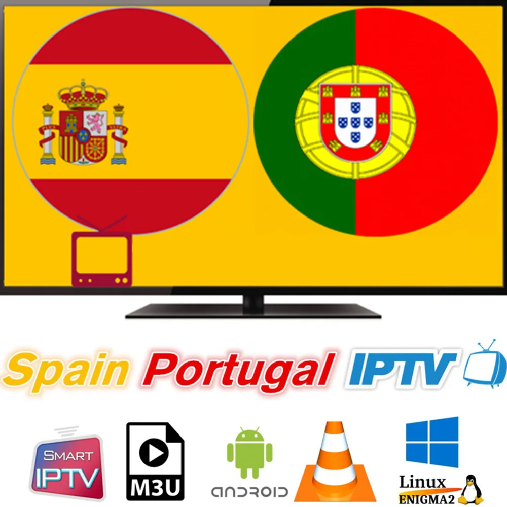 

Novilka Spain Portugal IPTV Subscription 220 Spanish 170 Portugal Live and Eleven Sport for Android Smart TV M3u Enigma2