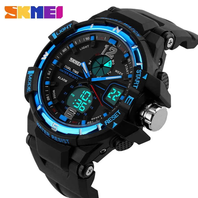 

SKMEI Breakthrough Series Men's Sport Watch Fashion Casual 30M Waterproof Military Digital Clock Wristwatches Men Quartz Watches
