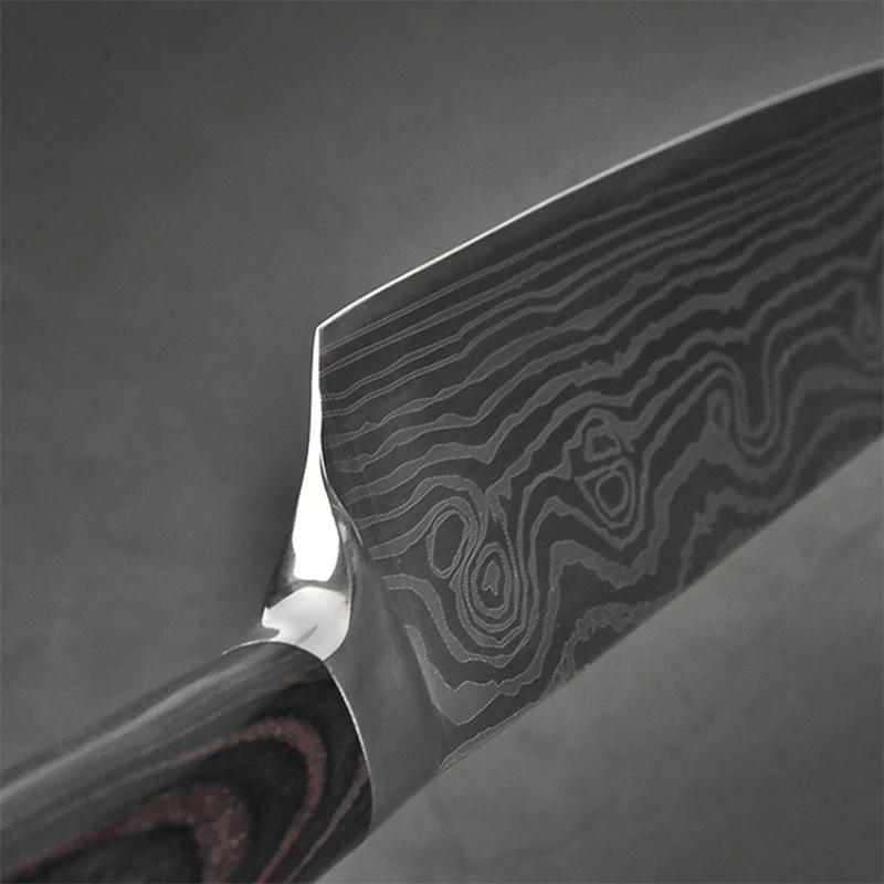 Soanimo 7 ''/8'' Professional кухонный нож из нержавеющей стали шеф повара японский