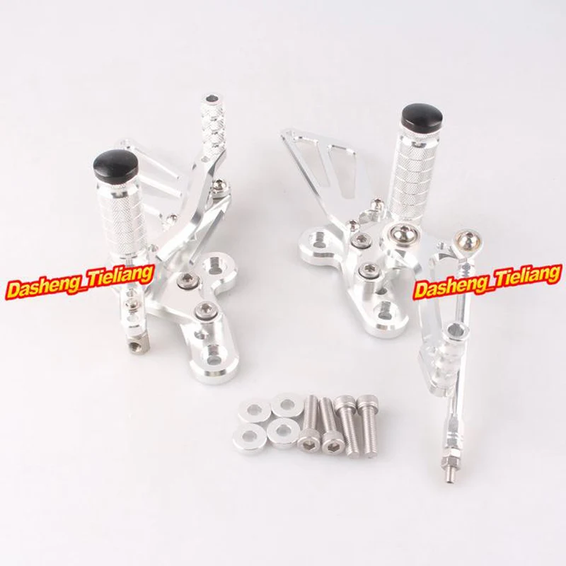 Motorcycles Adjustable Rearset Rear Set Footpegs Foot Rest Peg For