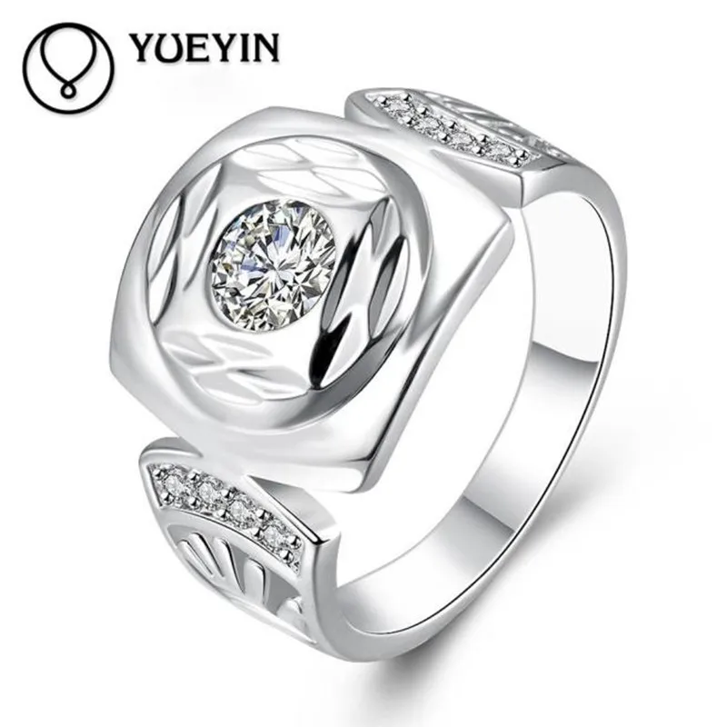 Женское серебряное кольцо с фианитом обручальное Размеры 7 8|brand rings for women|rings womenring