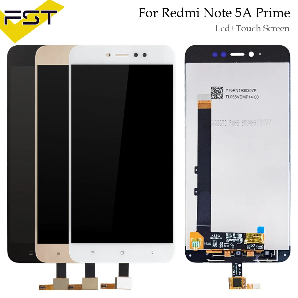 For Xiaomi Redmi Note 5A Prime 3GB/32GB LCD Display With Glass Touch ...