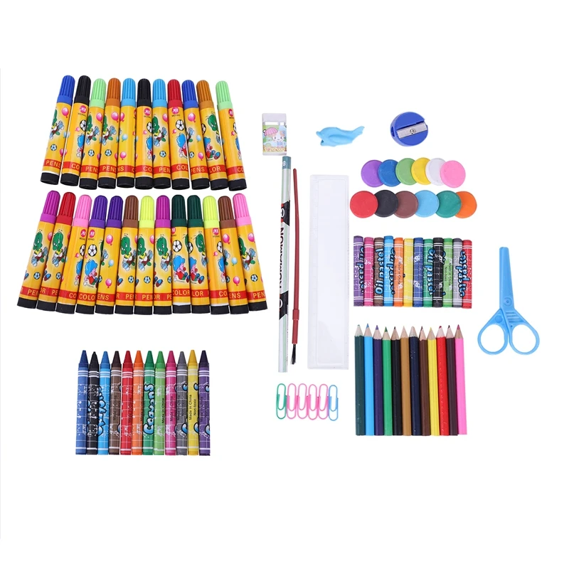 

86pieces children's painting tools, painting supplies, children's intellectual development, painting toys