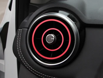 

for MG GS 2017 air conditioner outlet Decorative frame sticker ring