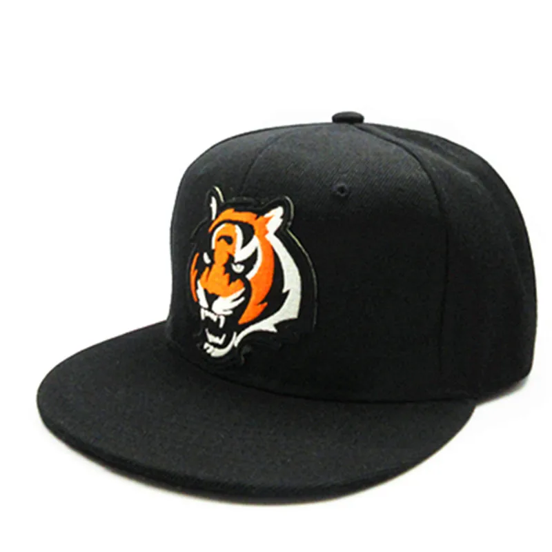 

LDSLYJR Big tiger embroidery cotton Baseball Cap hip-hop cap Adjustable Snapback Hats for men and women 159