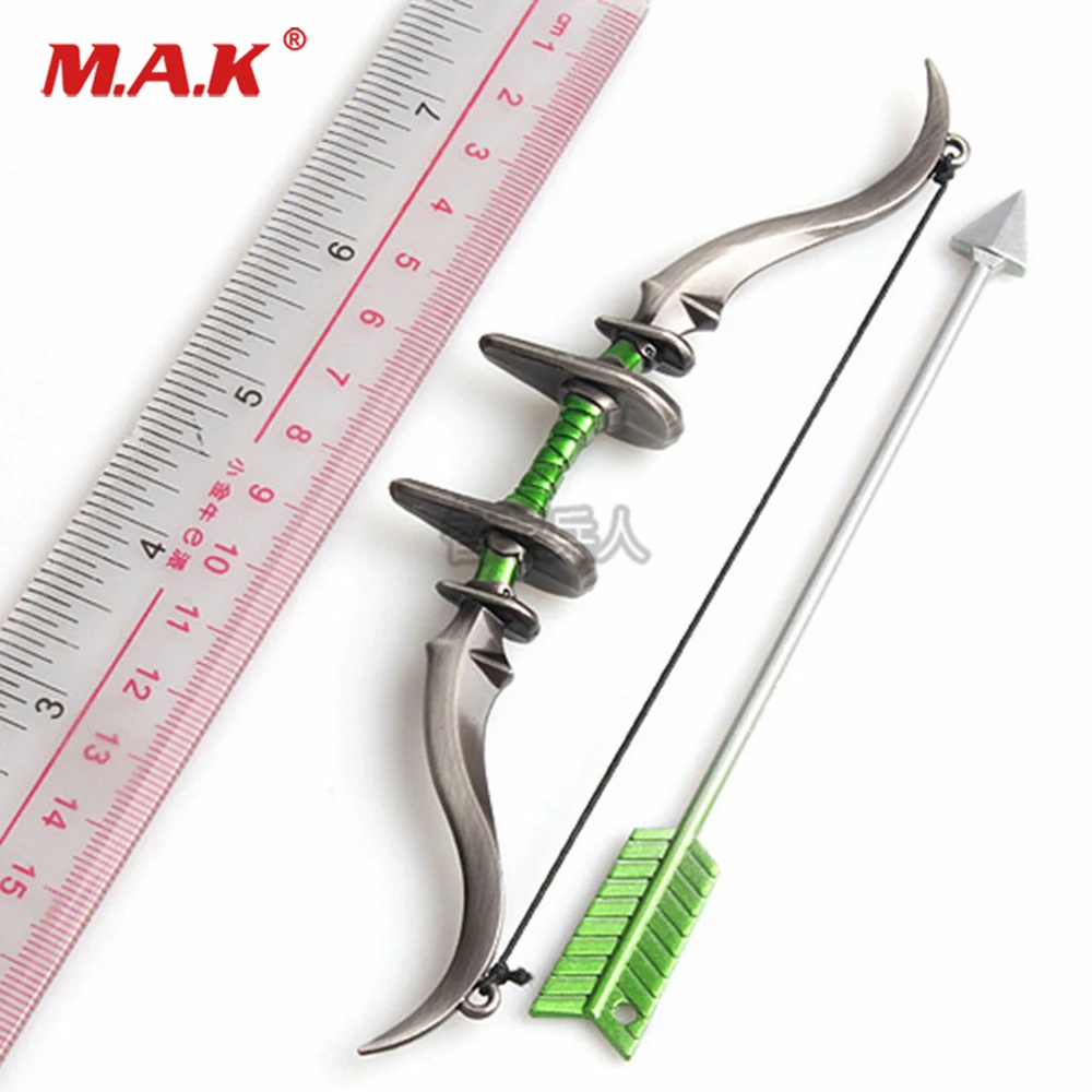 

1/6 Scale Zinc Alloy Actiob Figure Scene Accessories Weapon Model Bow and Arrow Model for 12 inches Action Figure