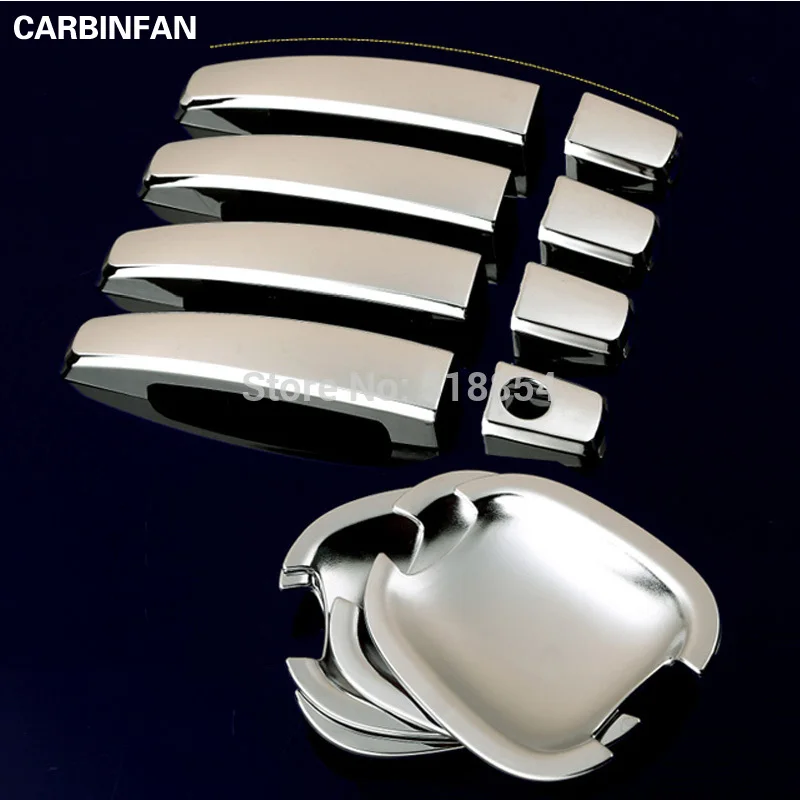

Free Shipping ABS Chrome Door Handle Cover Trim + Door Bowl Trim 12Pcs/Set For Chevrolet Chevy Captiva 2008 2009 2010 2011 2012