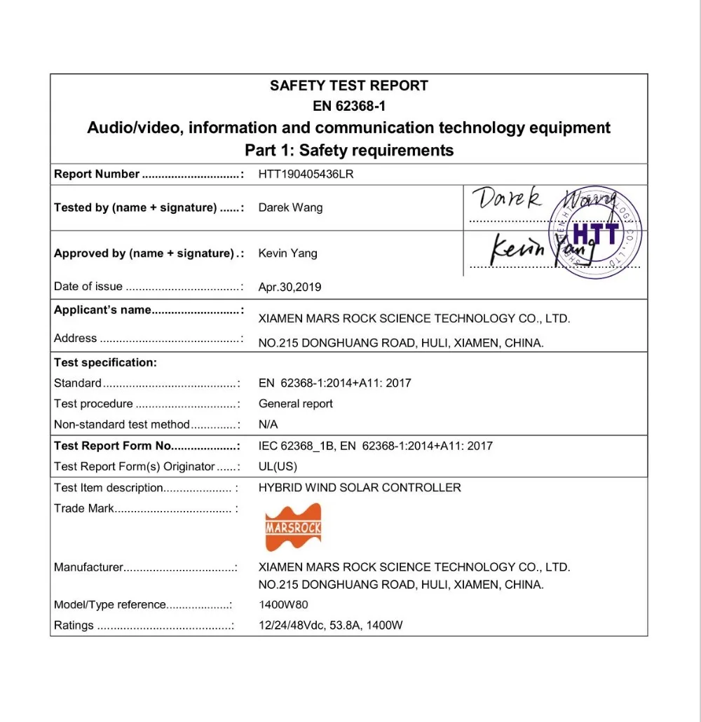 safe test 1