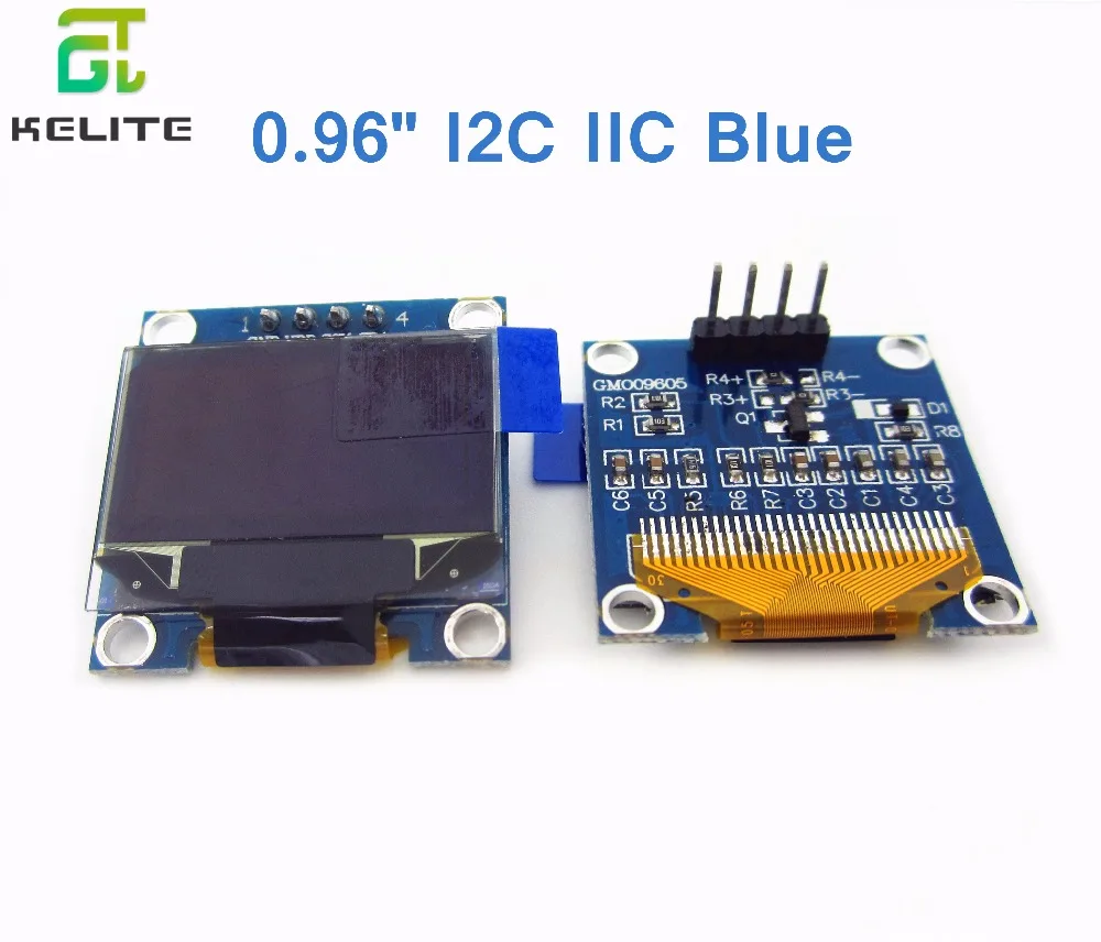 

HAILANGNIAO 10Pcs 128X64 blue OLED LCD LED Display Module 0.96" I2C IIC SPI Serial new