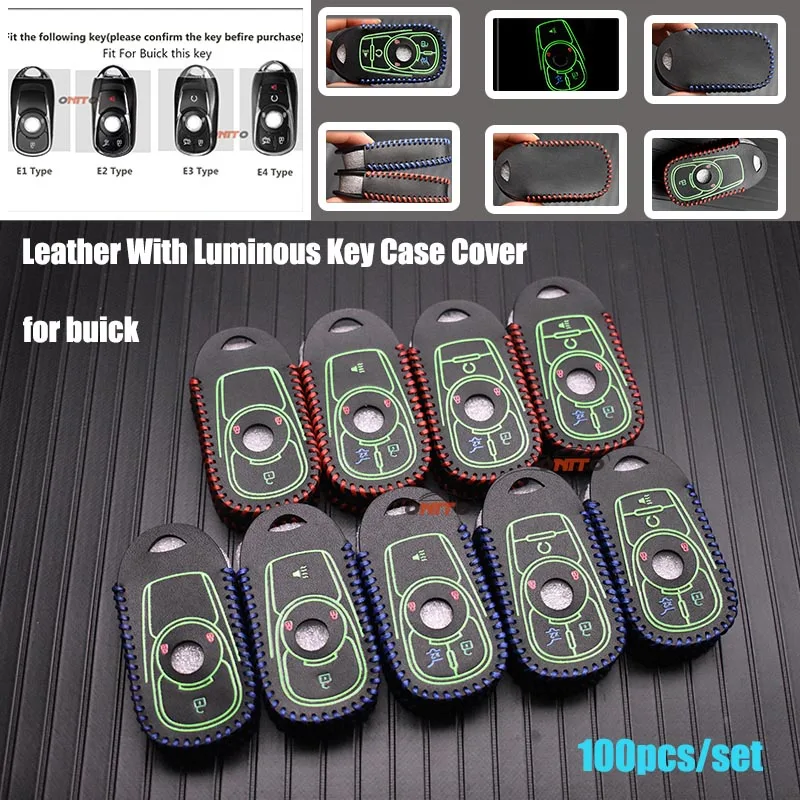 10 шт./лот световой Кожа автомобилей key case Обложка для Buick ENCORE себе новый лакросс