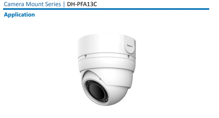 Dahua алюминиевая распределительная коробка PFA13C водонепроницаемая IP камера монтируемые кронштейны CCTV аксессуары