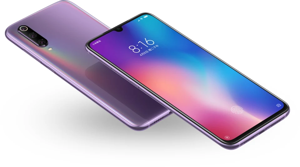 Оригинальный Xiaomi Mi 9 телефон 6 ГБ ОЗУ 128 Гб ПЗУ Snapdragon 855 Octa Core 48MP Тройная камера в дисплее отпечатков пальцев NFC 6,39 экран