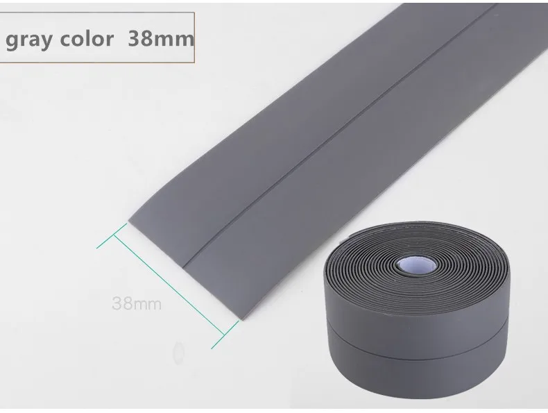PVC corner stickers kitchen bathroom wall sealing tape waterproof mildew proof self adhesive sticker three colors are optional (5)