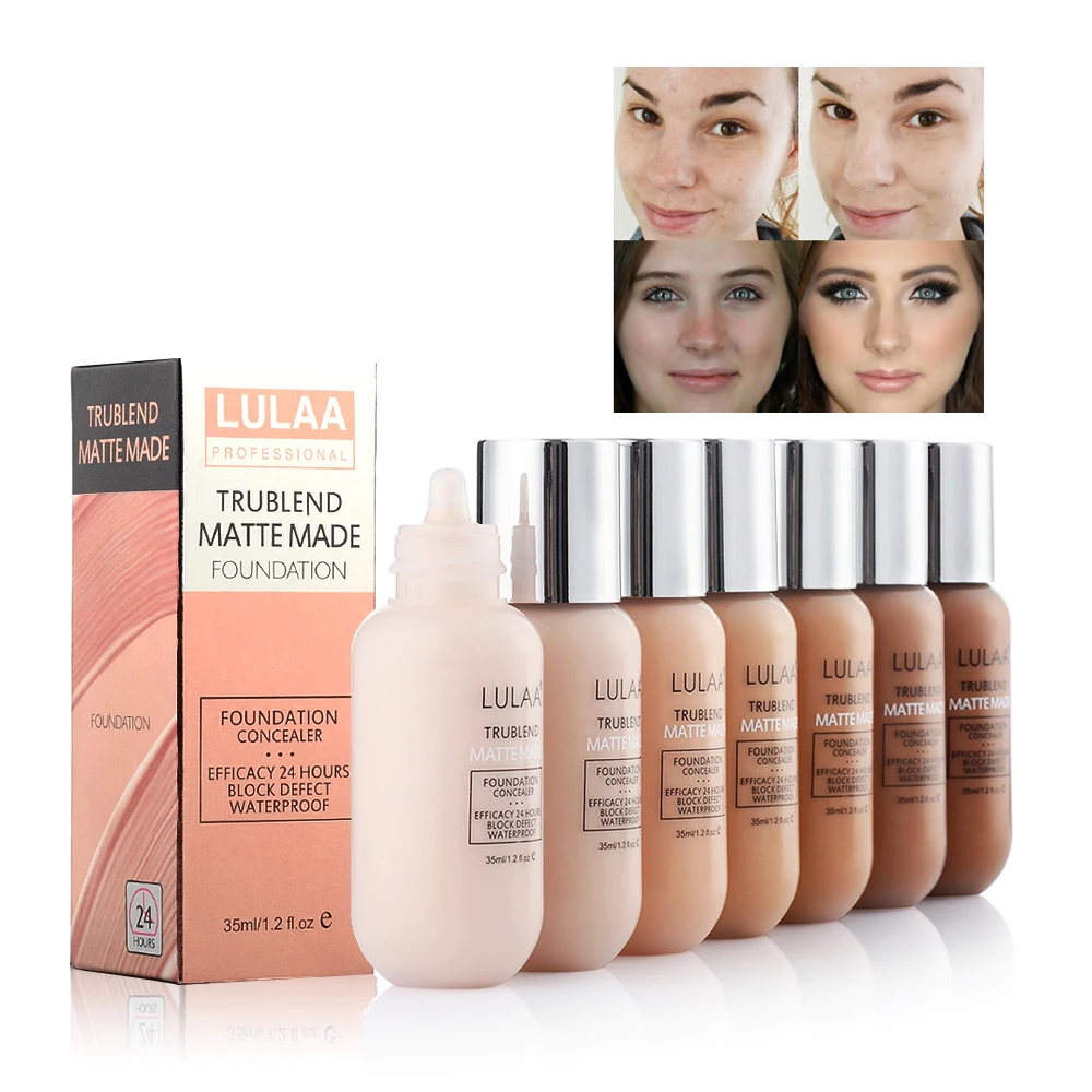 

Manooby Women Breathable Liquid Foundation Girl Foundation Cream Whitening Moisturizing Lasting Breathable Concealer Waterproof