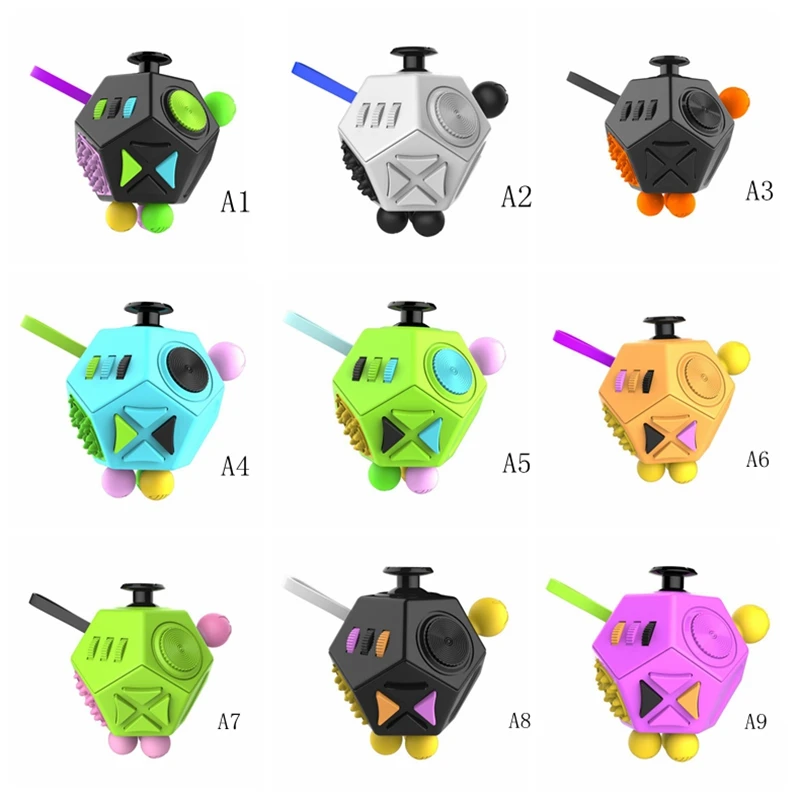 

Creative Relief Stress Plastic Puzzle Magic Cube Toy Gift Desk Toy Adult Decompression Decompression Rubik's Cube Toy Gift