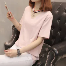 7792 реальные Корейская версия Новинка весна футболка 25_1A07