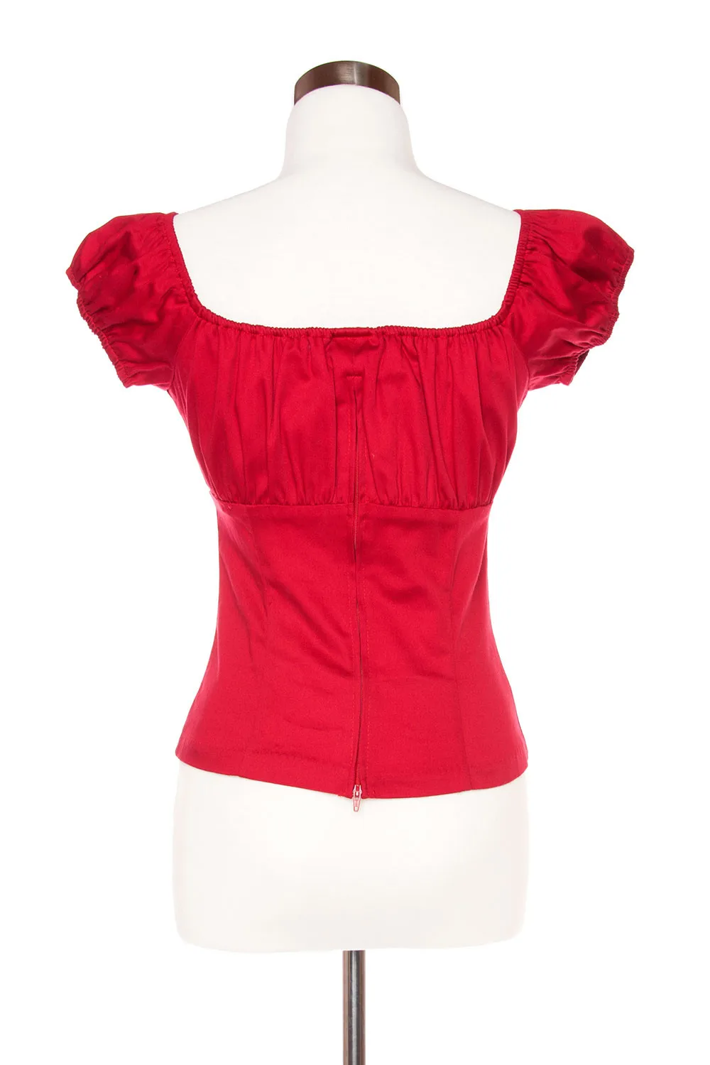30-летние винтажные 50s pinup крестьянские топы с открытыми плечами с вырезом лодочкой, укороченные красные, большие размеры, женская одежда в стиле рок, футболка